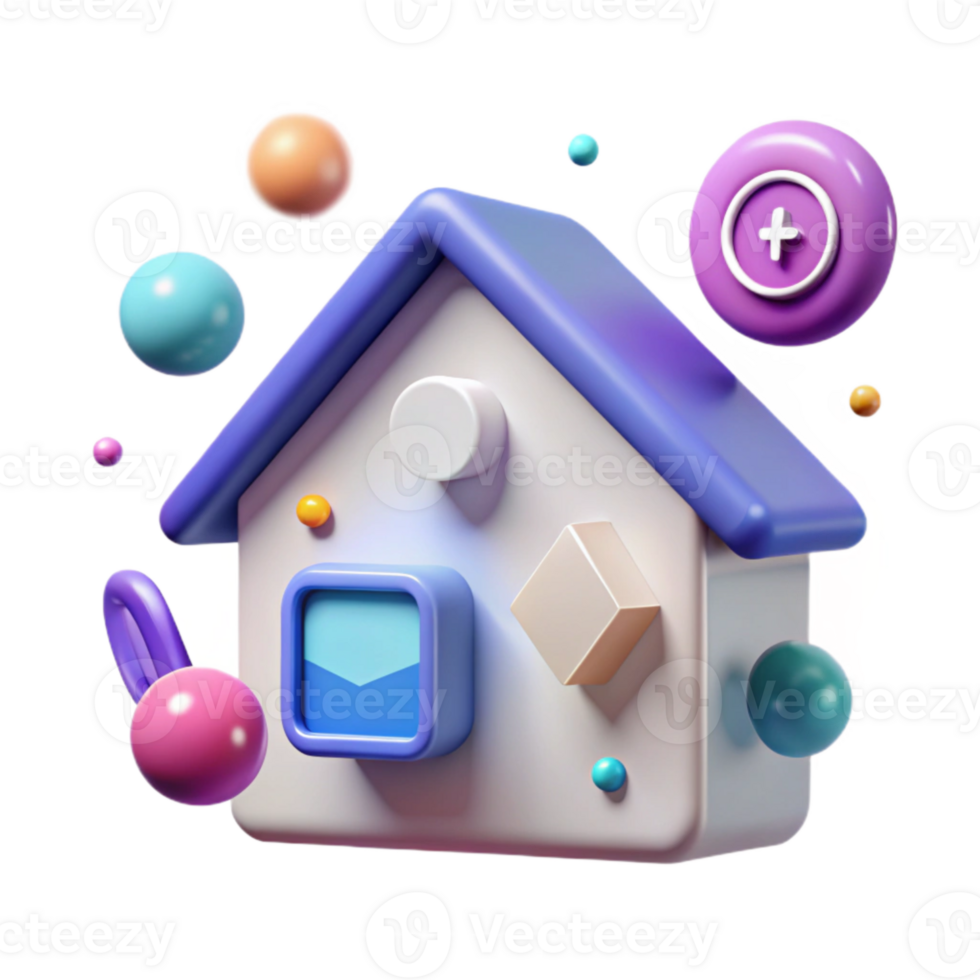 elegant classic Simple Smart Home Icons Cutout for User Interfaces exclusive png
