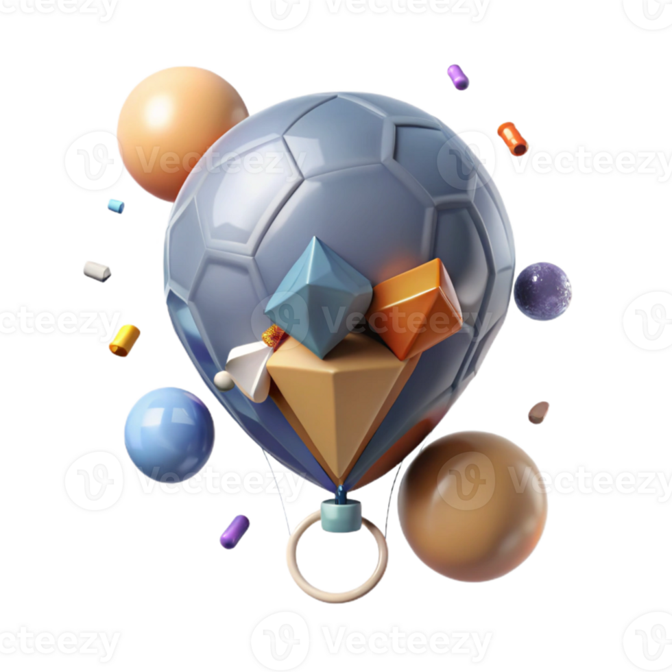 magnificent artistic Single Balloon Sketch Style Transparent for Creative Look png
