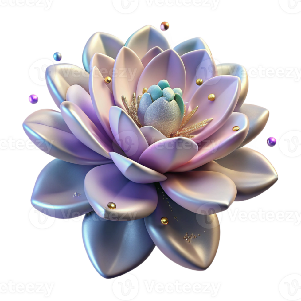 vibrant artistic Single Bloom Isolated for Floral Art high quality png