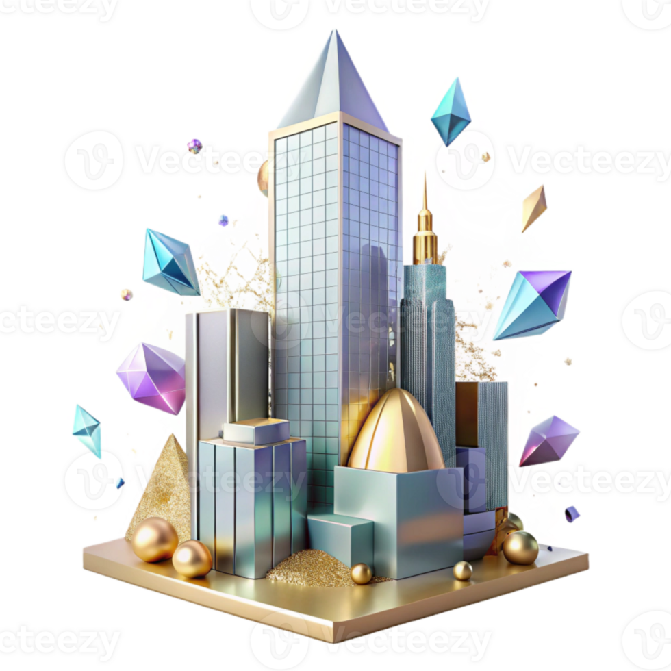stunning artistic Skyscraper Illustration Silhouette Transparent for Projects high resolution png