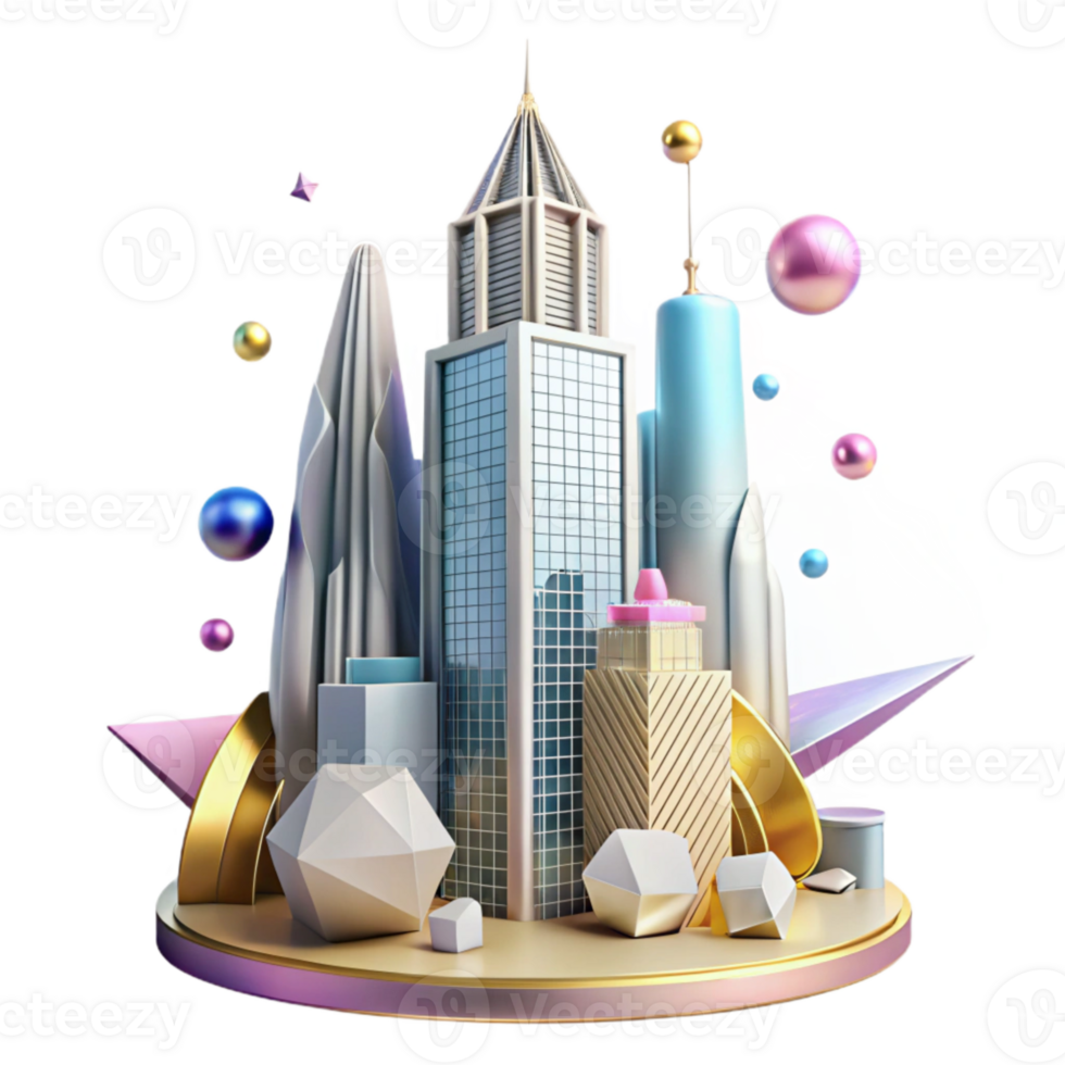 beautiful artistic Skyscraper Silhouette Transparent for Architectural Designs authentic png