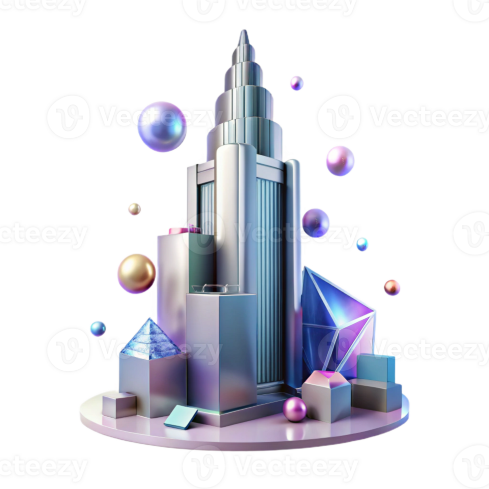 wonderful minimalist Skyscraper Silhouette Transparent for Design Elements png