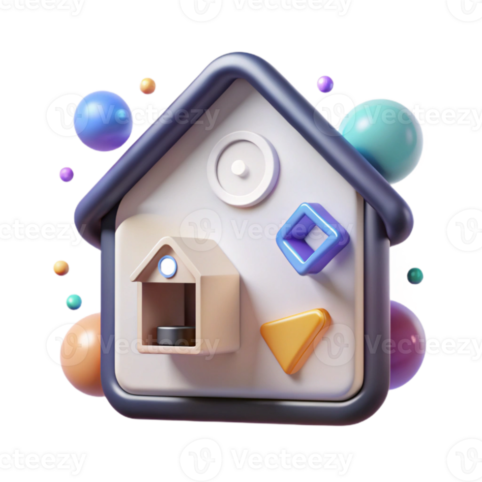 stunning contemporary Smart Home Automation System Icon Transparent for Iot high quality png