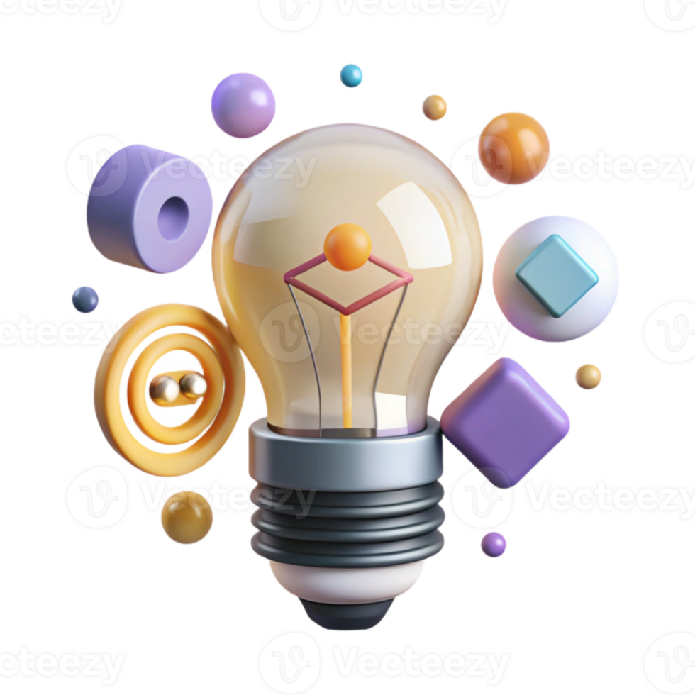 stunning creative Smart Home Light Bulb Automation Control Transparent for Iot Solutions professional png
