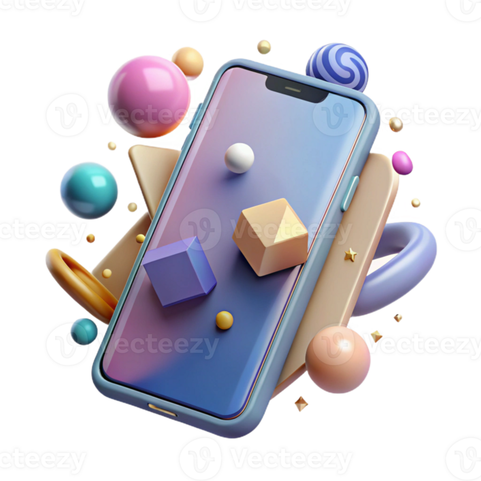 magnificent contemporary Smartphone Device Isolated for Mobile Communication professional png