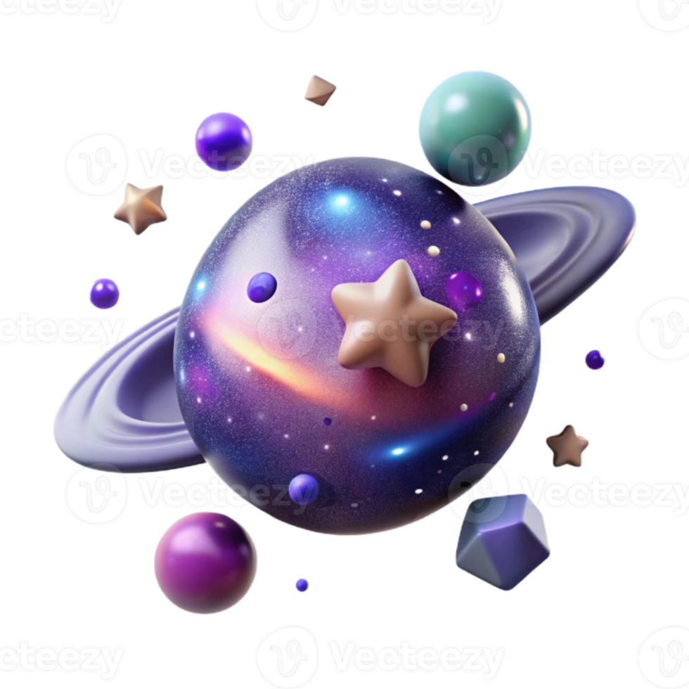 vibrant traditional Starfield Galaxy Transparent Background for Space Projects original png