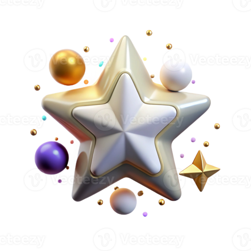 dramatic classic Star Icon Isolated for Ratings and Reviews genuine png