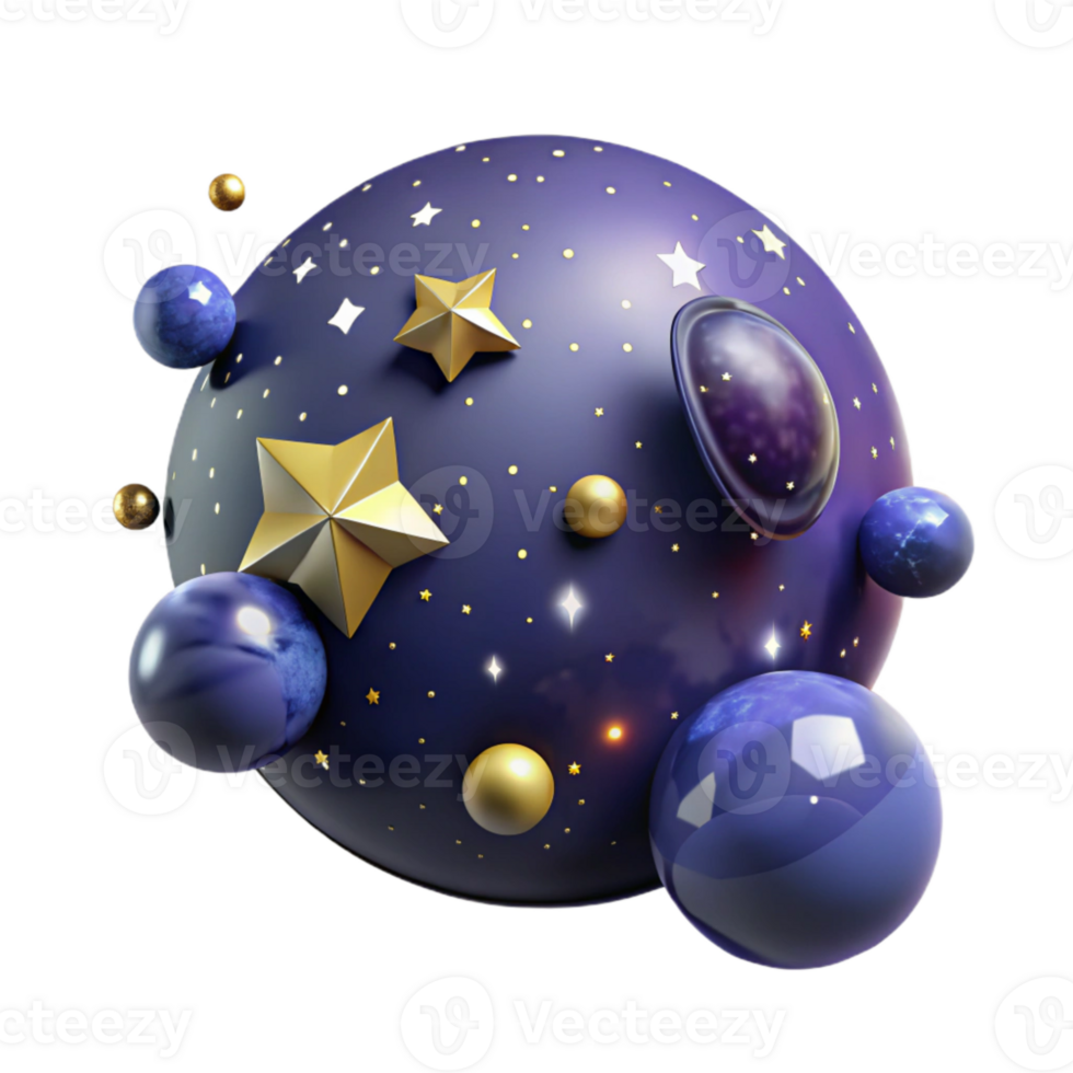 stunning abstract Starry Night Sky Transparent for Astronomy Websites high quality png