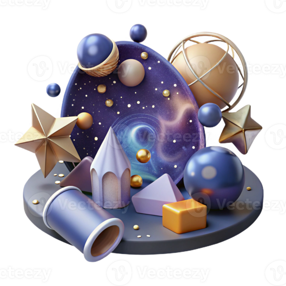 serene abstract Starry Sky Texture Night Scene Isolated for Astronomy Education exclusive png