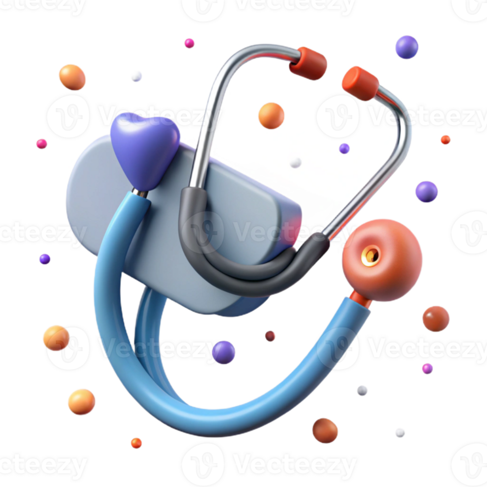 wonderful traditional Stethoscope Medical Instrument Isolated png