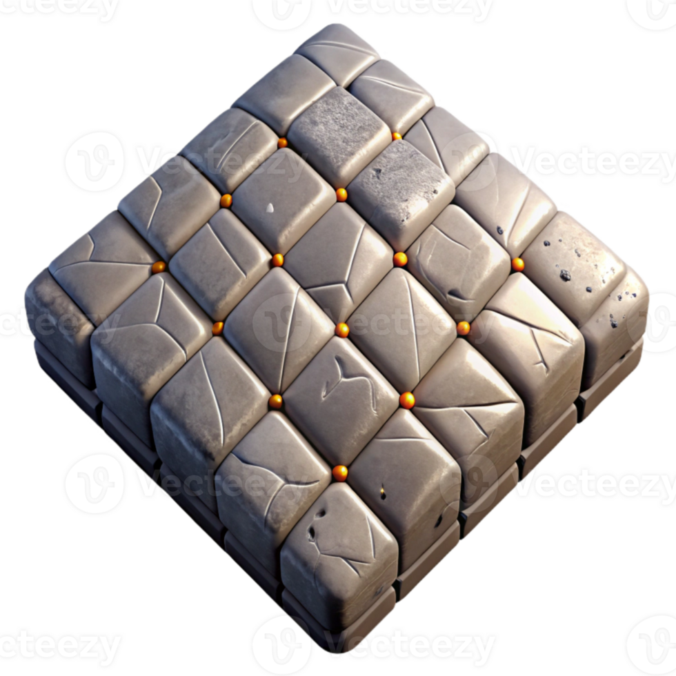 elegant creative Stone Tile Texture Square Pattern Transparent for Flooring Design detailed png