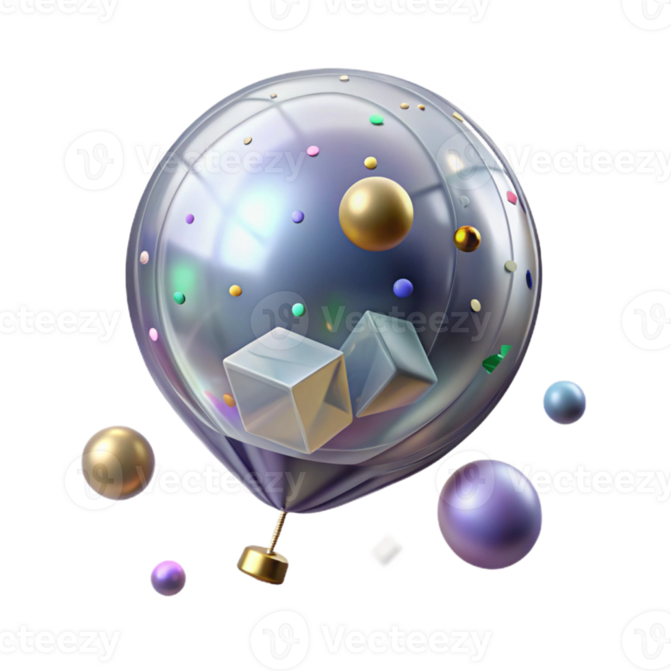 wonderful creative Transparent Balloon Precise Arrangement for Organized Look high resolution png
