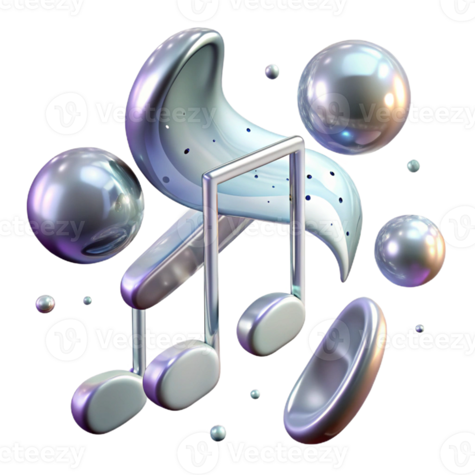 extraordinary classic Transparent Music Notes for Overlay Effects original png
