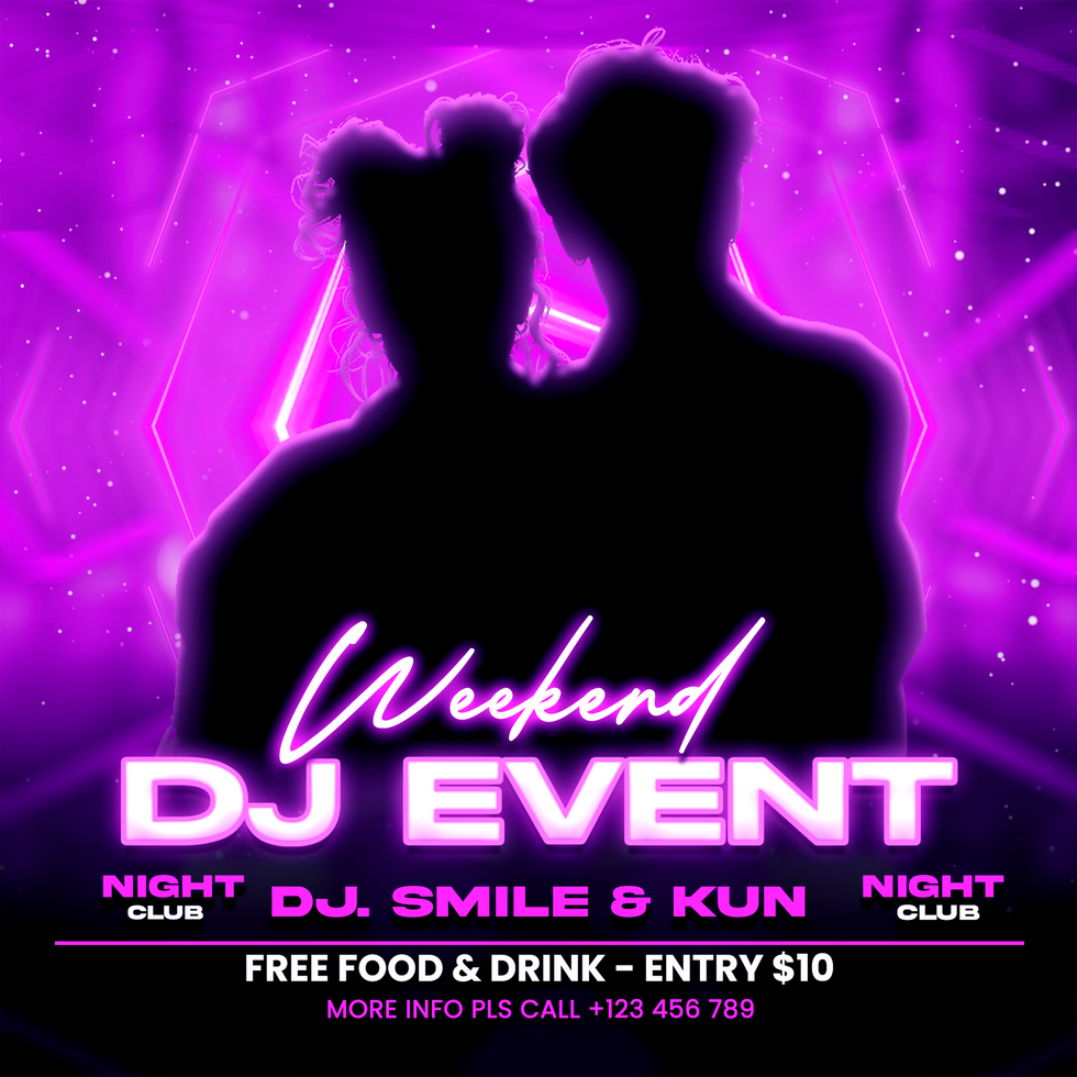 DJ Event Promo psd