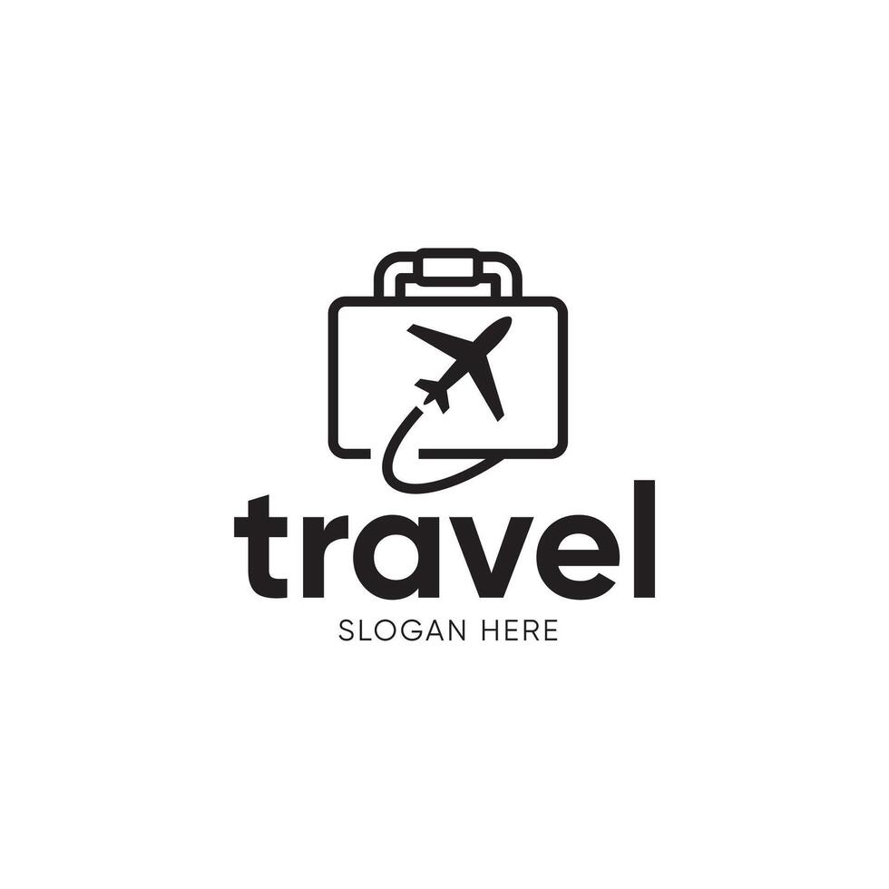 Travel logo design vector