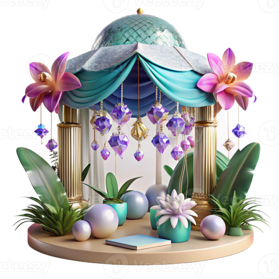 elegant abstract Tropical Canopy Exotic Orchids Cutout genuine png