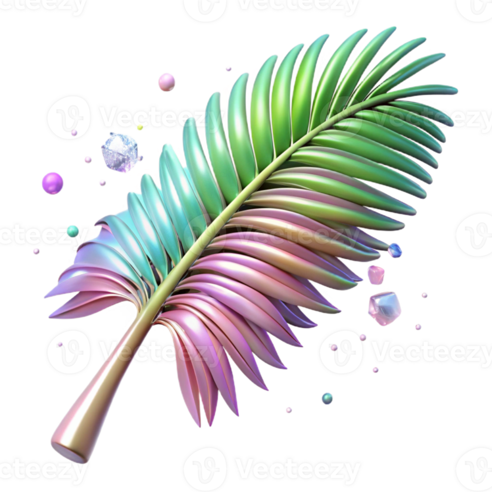 magnificent traditional Tropical Palm Frond Isolated Cutout for Design png