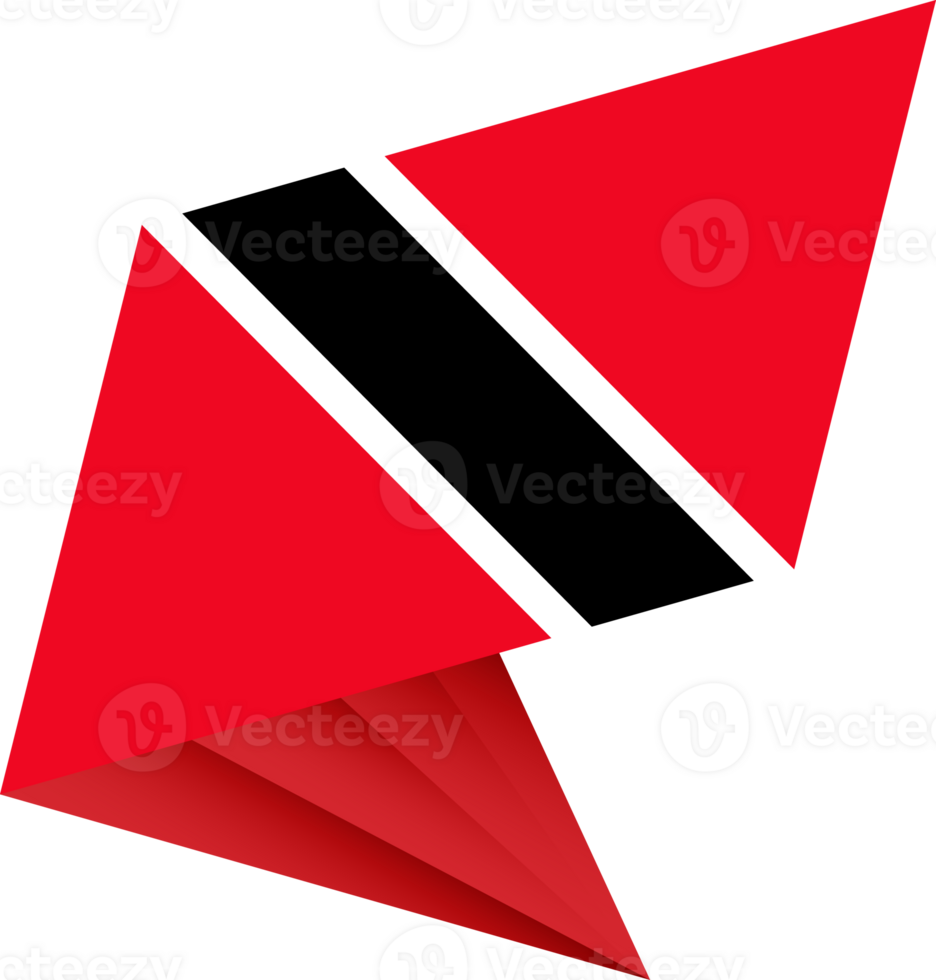 Flag of Trinidad and Tobago, modern pin flag png