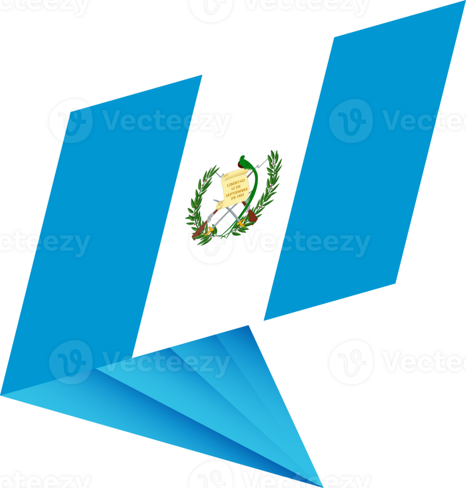 Flag of Guatemala, modern pin flag png