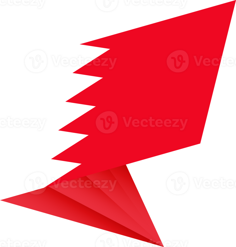 Flag of Bahrain, modern pin flag png