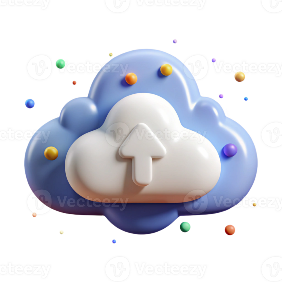 beautiful vintage Upload Cloud Icon Data Transfer Transparent for Web Applications high resolution png
