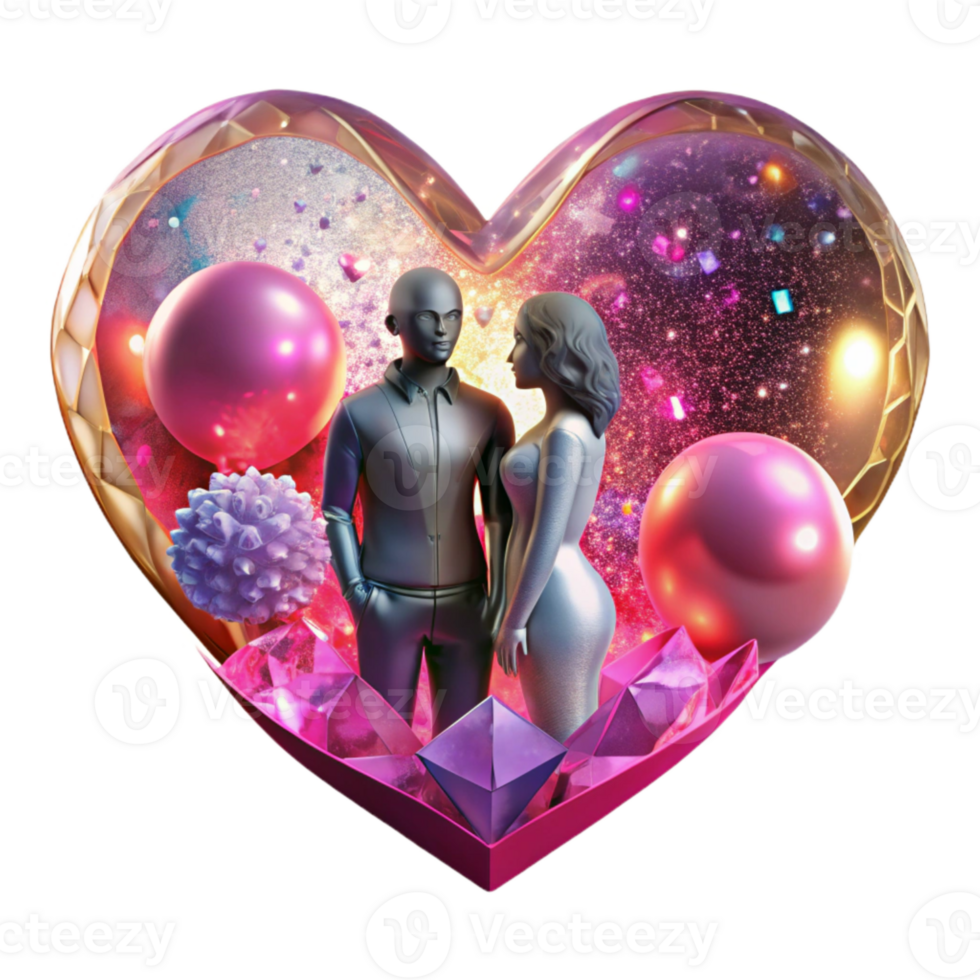 impressive artistic Valentines Day Couple Silhouette Transparent for Romantic Moments png