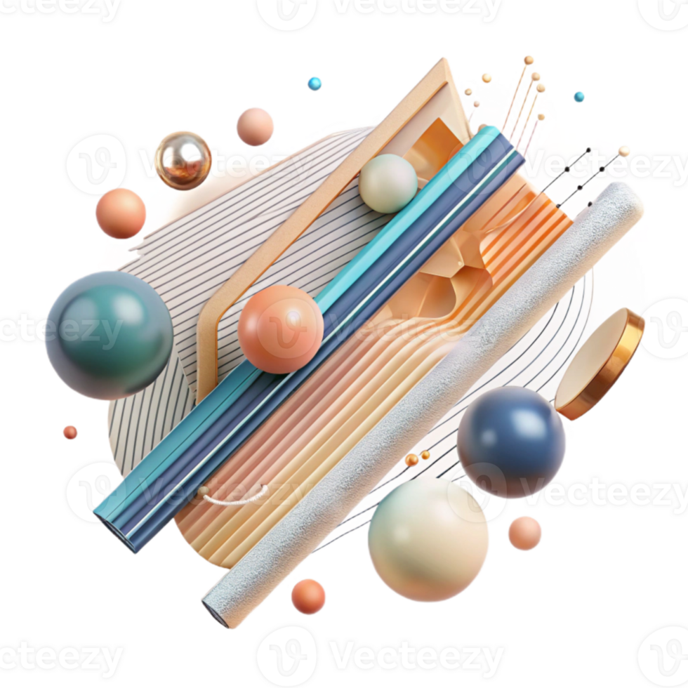 dramatic vintage Abstract Infographic Lines Transparent for Web Dividers detailed png