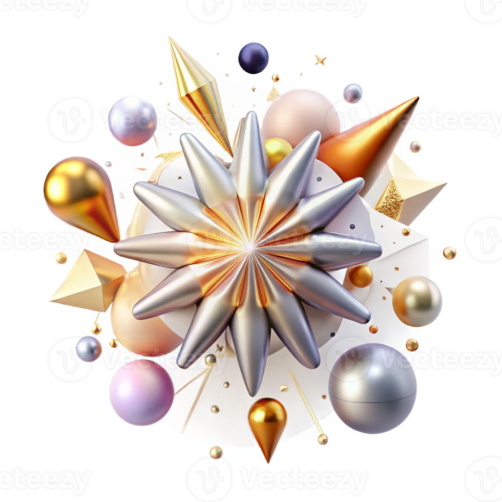 beautiful traditional Abstract Starburst Transparent for Decorative Elements professional png