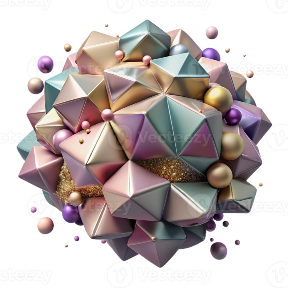 stunning modern Abstract Voronoi Texture Isolated for Textile Design detailed png