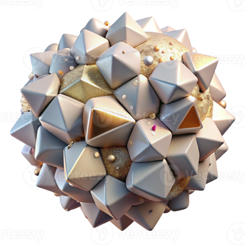 serene modern Abstract Voronoi Texture Isolated for Textile Design high quality png