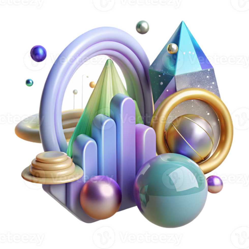 elegant abstract Abstract Vr Sound Waves Transparent for Audio Visualization png