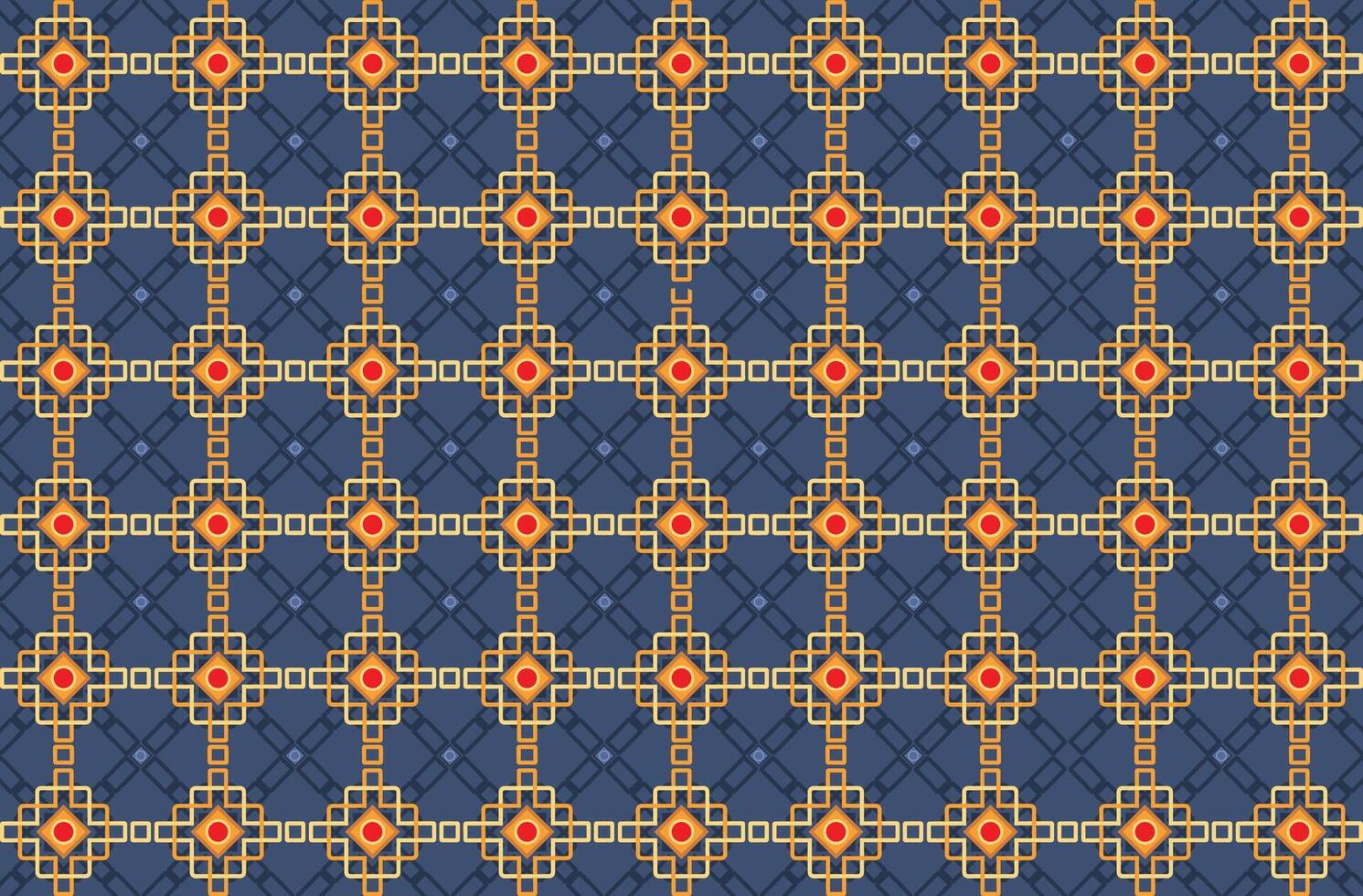 Print Abstract Geometric Background Blue and Yellow vector