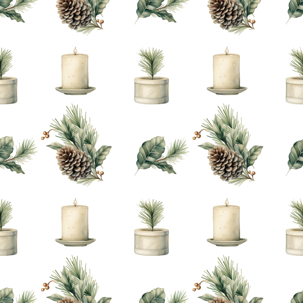 Christmas gift box seamless pattern background png