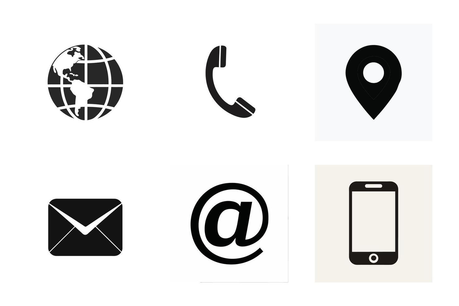 social icons set vector