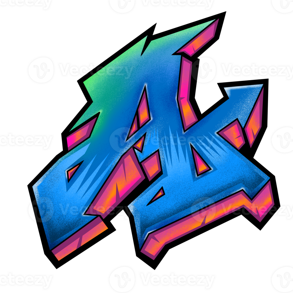 A Font Graffiti Typography Urban png
