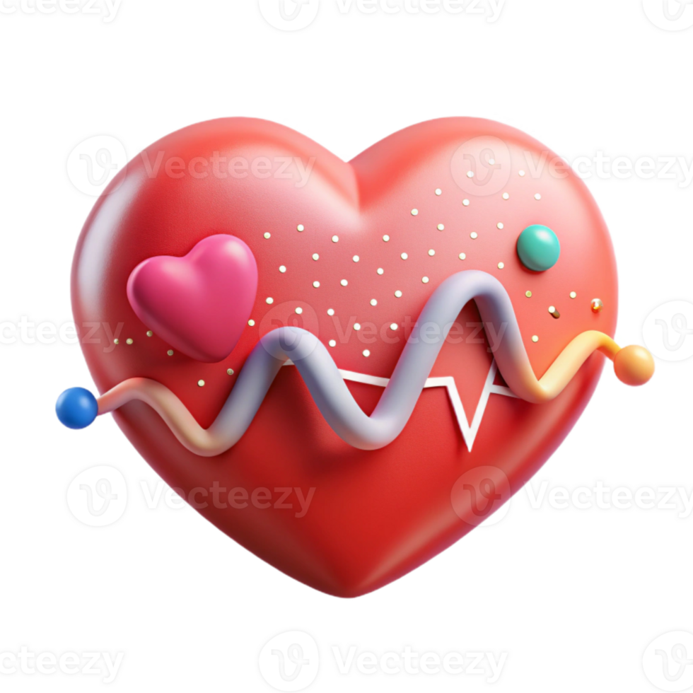 elegant minimalist Cardiologist Heart Health Icon Isolated for Healthcare Design high quality png