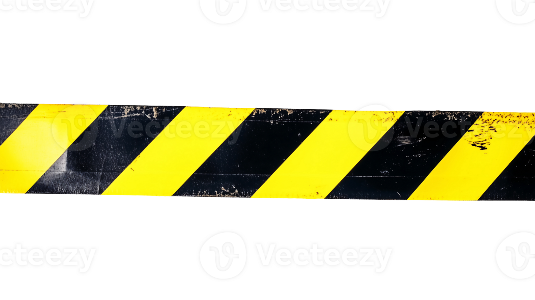 Bold Caution Tape with Black and Yellow Stripes Signaling Safety Warnings and Hazardous Areas png