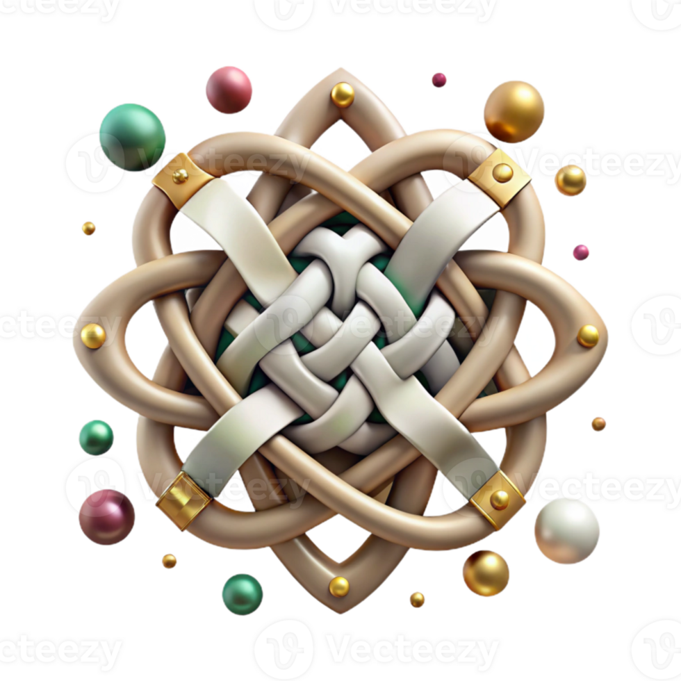 wonderful modern Celtic Knotwork Design Cutout for Cultural Graphics genuine png