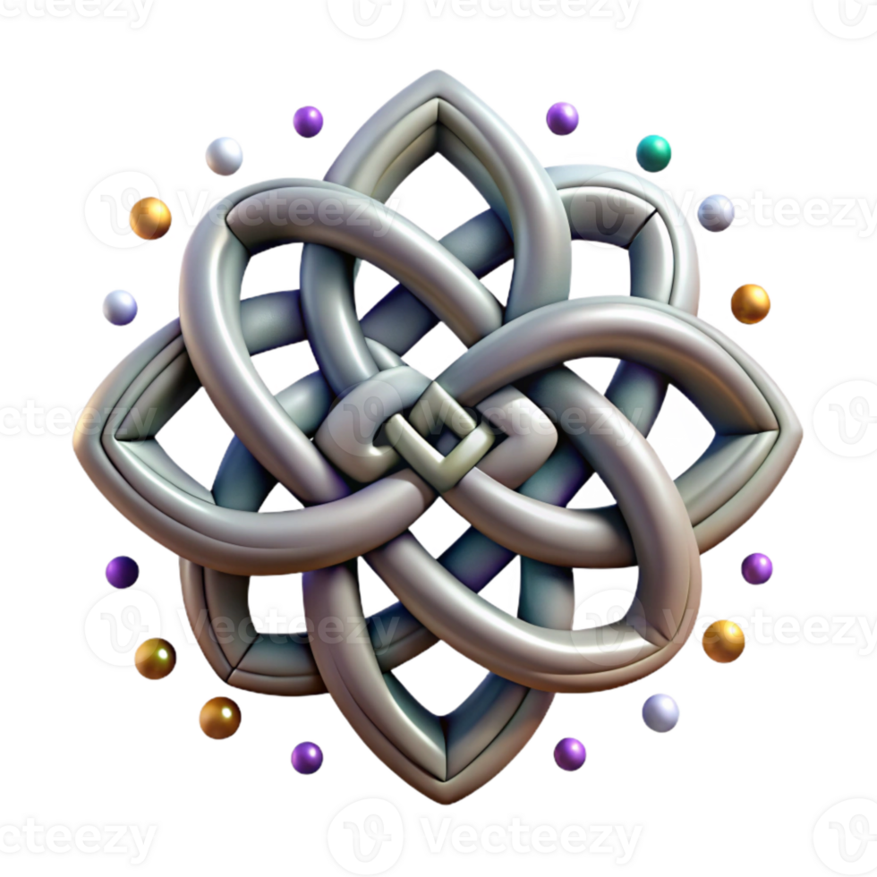 extraordinary modern Celtic Knotwork Magic Symbol Cutout for Tattoo Design Inspiration high resolution png