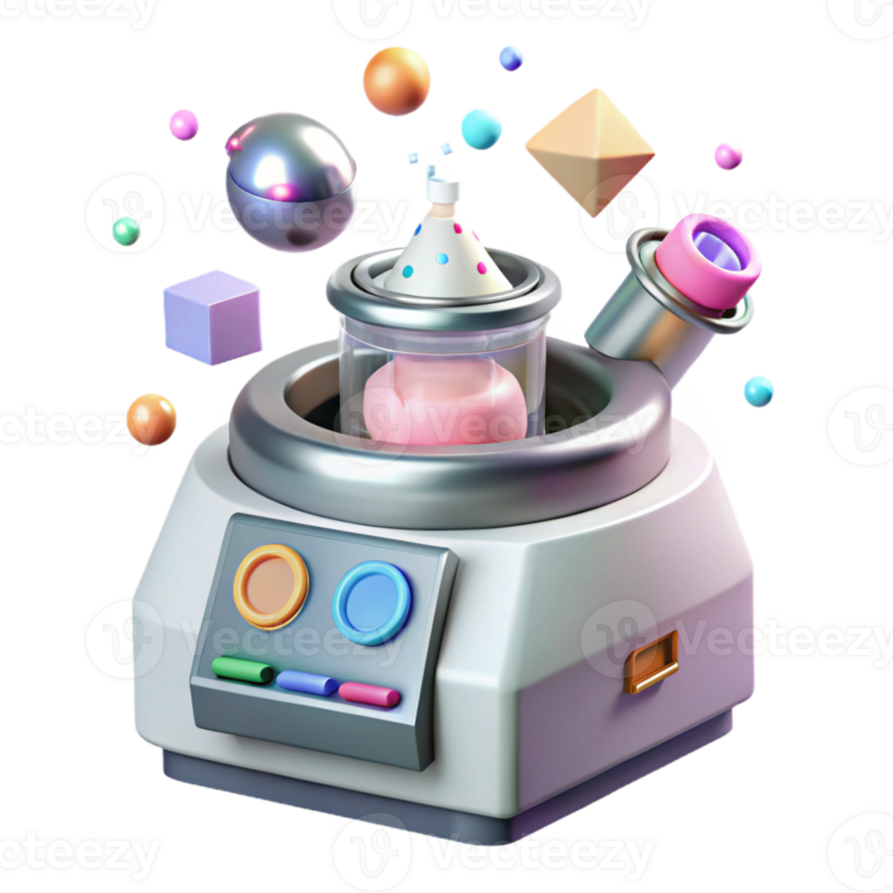 impressive abstract Centrifuge Machine Lab Equipment Transparent for Medical Research professional png
