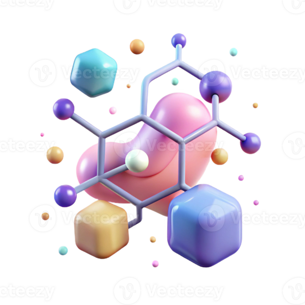 magnificent modern Chemical Formula Diagram Isolated for Science Education authentic png