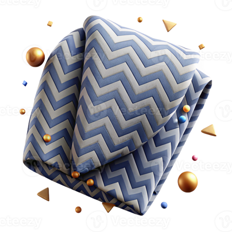 elegant traditional Chevron Fabric Texture Zigzag Pattern Isolated high resolution png