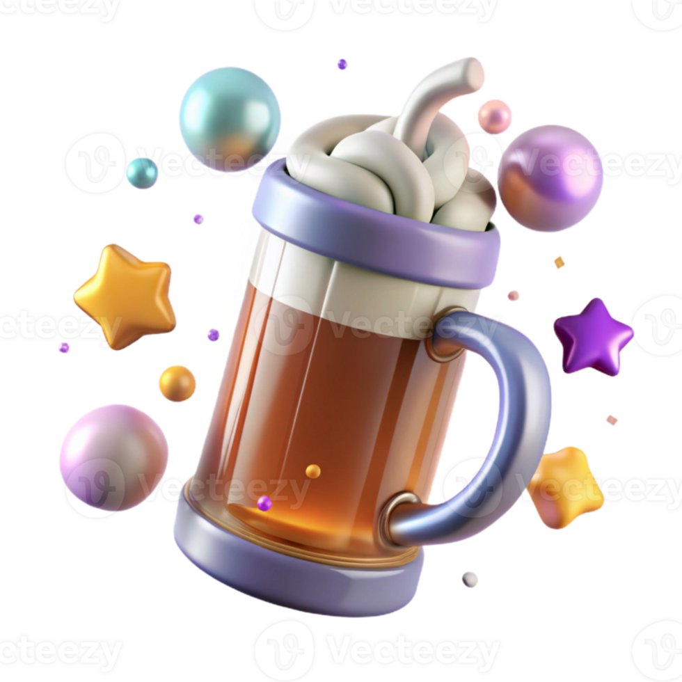 magnificent classic Chilled Beer Mug Transparent Background for Brewery Graphics png