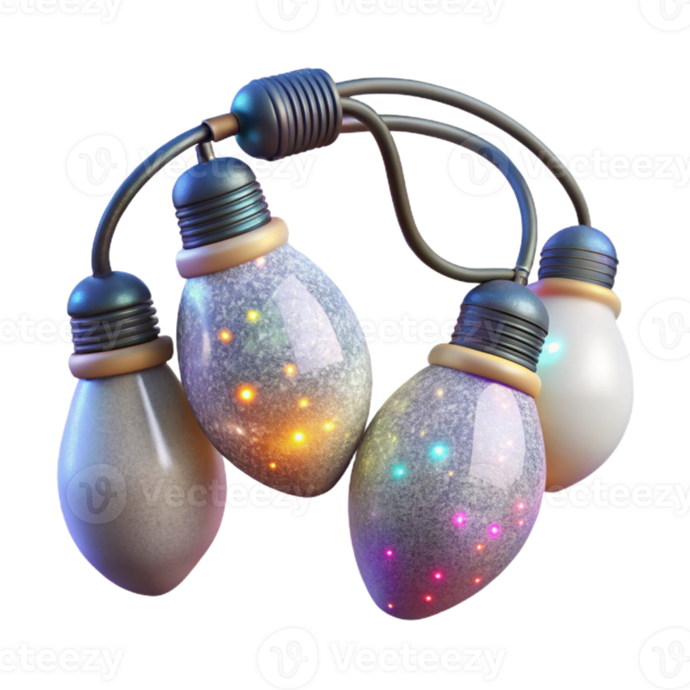 dramatic traditional Christmas Lights String Bulbs Transparent genuine png