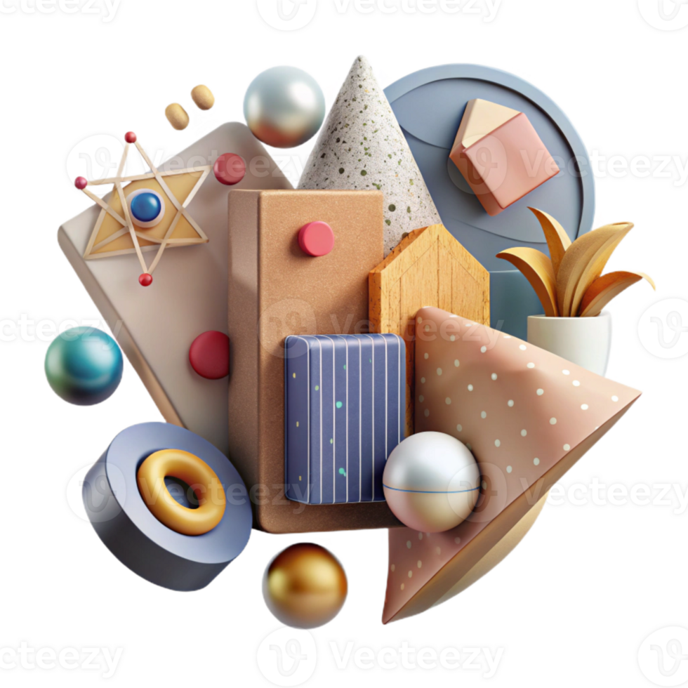 beautiful classic Infographic Elements Isolated for Marketing Materials png