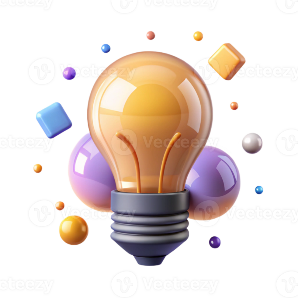 extraordinary rustic Lightbulb Icon Transparent for Idea Generation high quality png