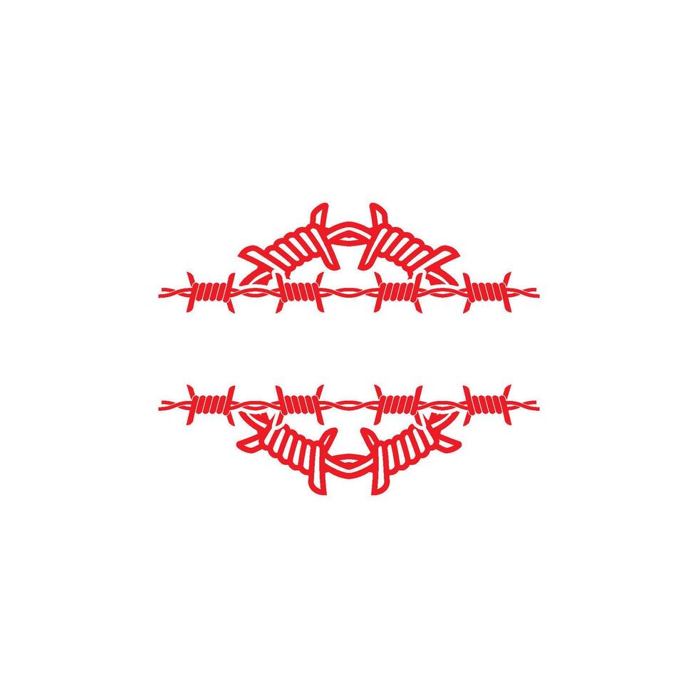 A red and white flag with a red and white design vector