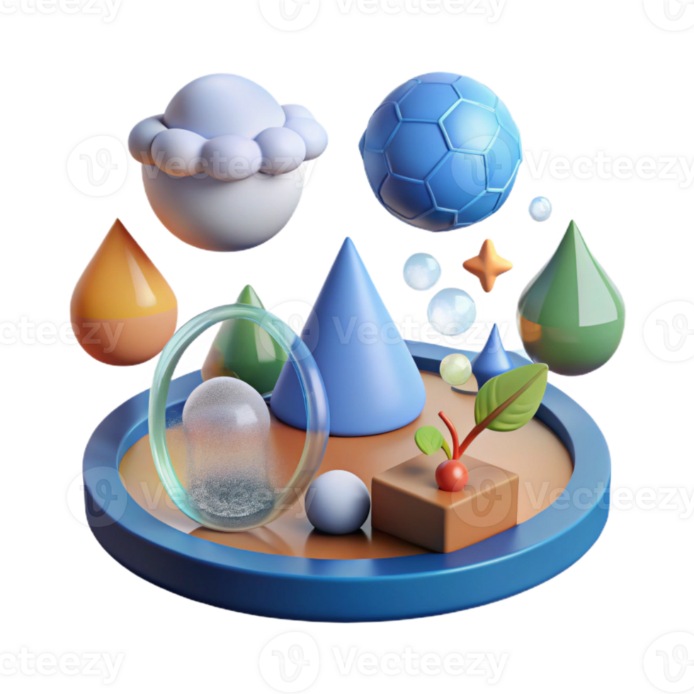 wonderful minimalist Water Cycle Diagram Evaporation Condensation Cutout for Science Education authentic png
