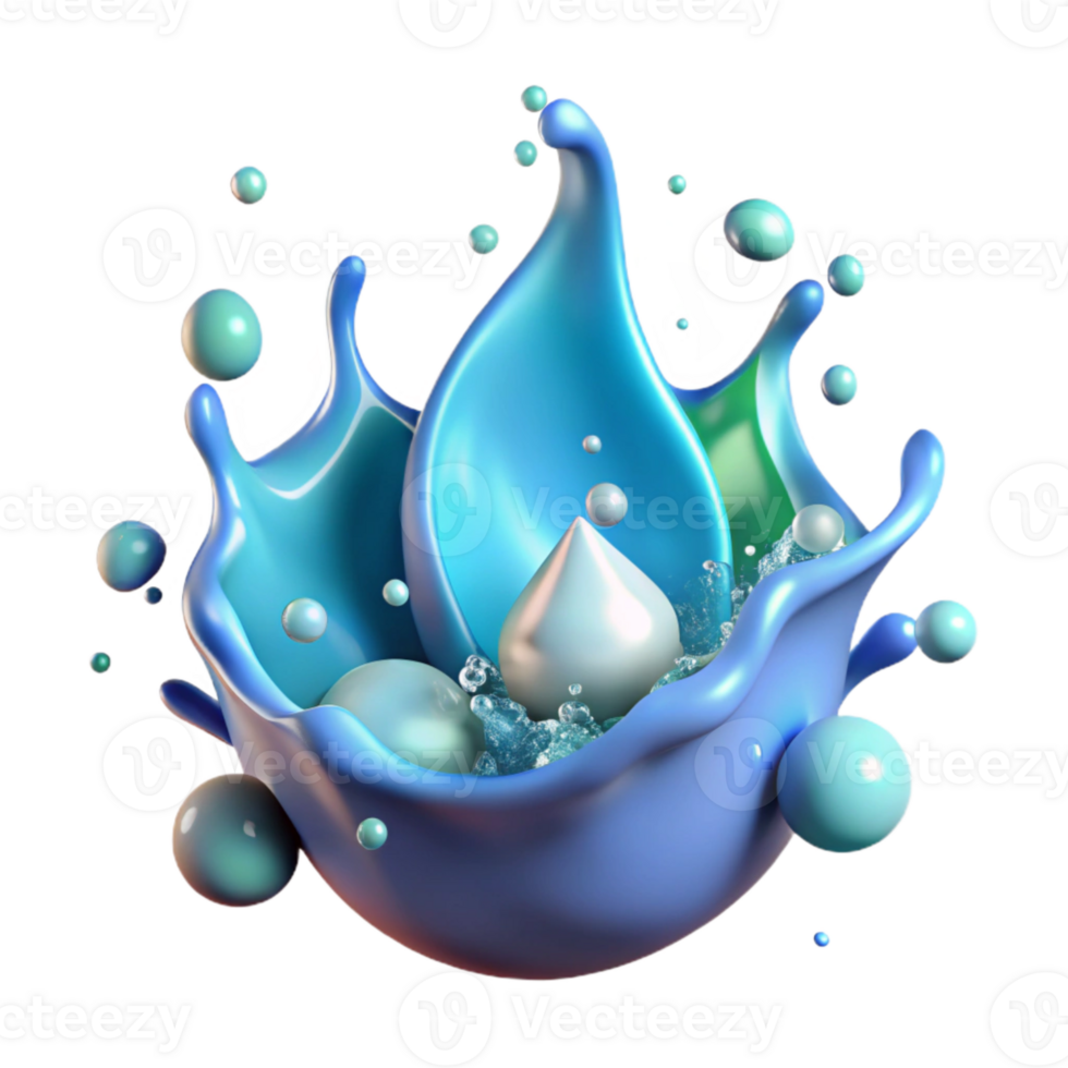 extraordinary classic Water Splash Refreshing Cool Drops Cutout for Summertime Ads high resolution png