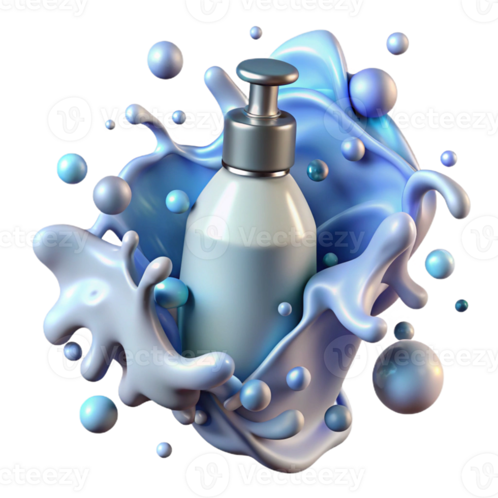 stunning creative Water Splash Spray Mist Pattern Isolated for Cosmetic Ads premium png